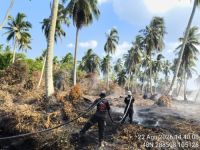 Kepala Desa Mungkapan Kecamatan Sungai Apit Apresiasi PBPH-HTI Bantu Pemadaman Karhutla di Luar Konsesi